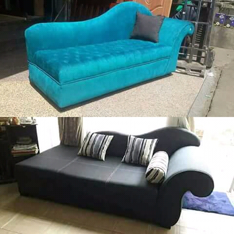 Leather & Fabric Sofa set