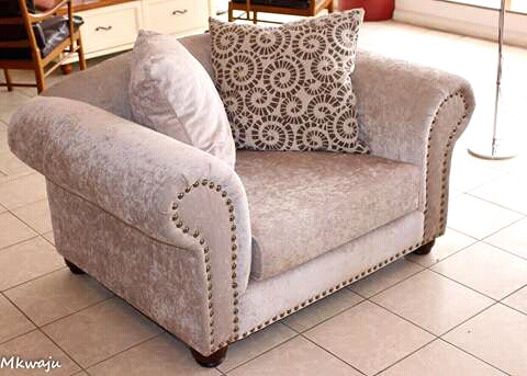 Leather & Fabric Sofa set