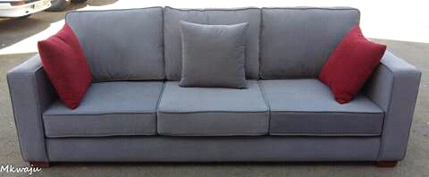 Leather & Fabric Sofa set