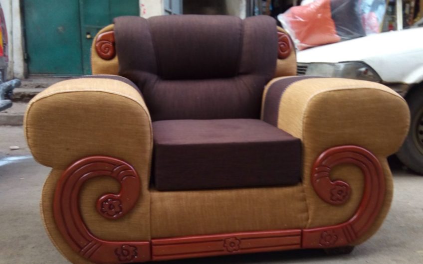 Leather & Fabric Sofa set