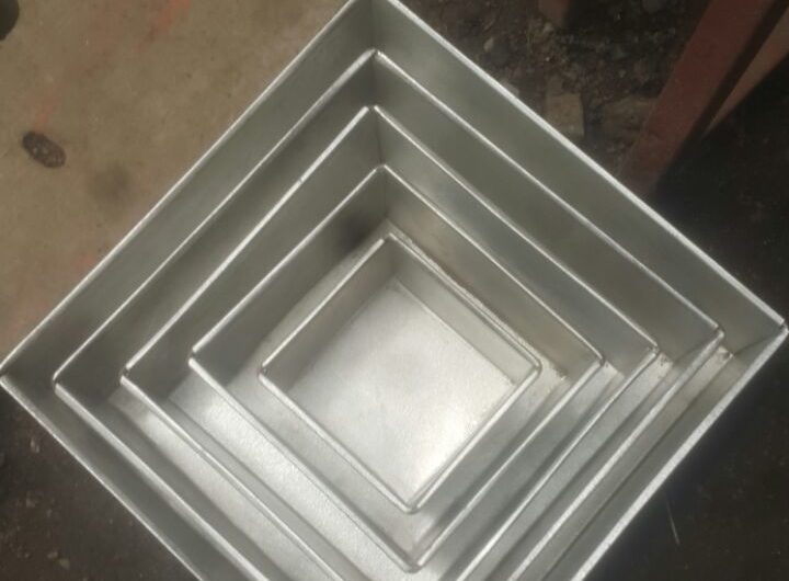 Baking Tins Round/Heart/Square Tin Cakes/Bread-All Sizes{Aluminium & Alu-zinc}