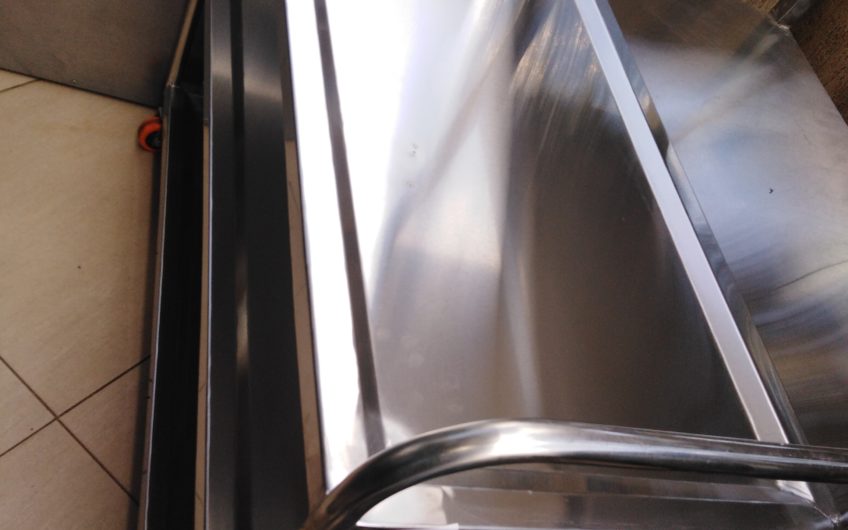Serving Food Trolley-Stainless Steel